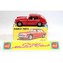 Corgi Model Club 327 MG B GT