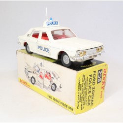 Dinky Toys 255 Ford Zodiac Police Car