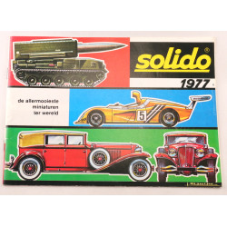 Solido Catalogus 1977